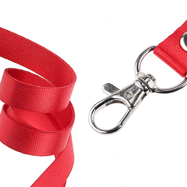 Durable Polyester Lanyard with Secure Metal Swivel Hook