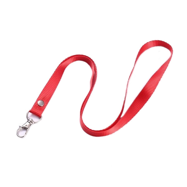 Durable Polyester Lanyard with Secure Metal Swivel Hook