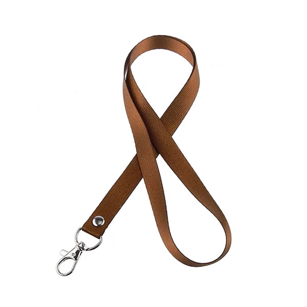 Durable Polyester Lanyard with Secure Metal Swivel Hook