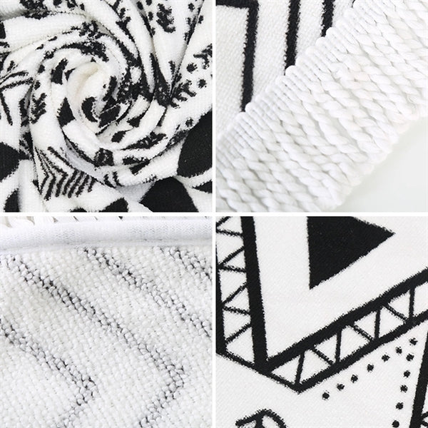 Oversized Round Beach Towel