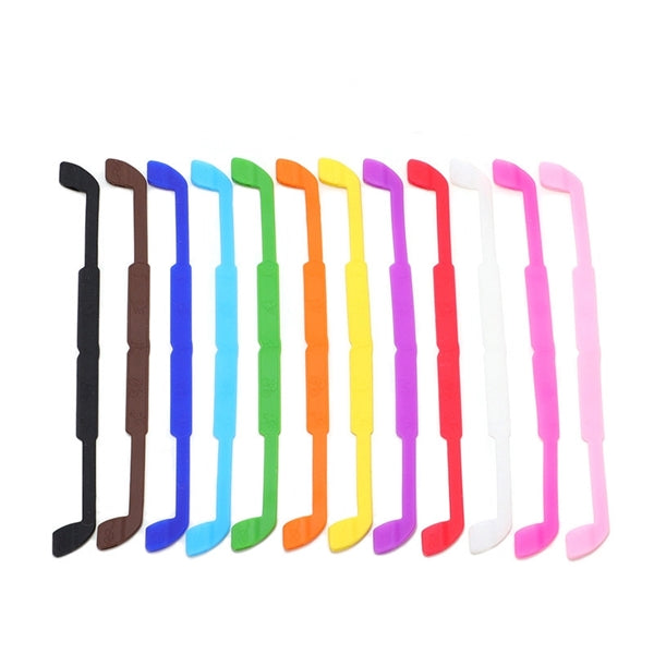 Logo Silicone sunglass straps