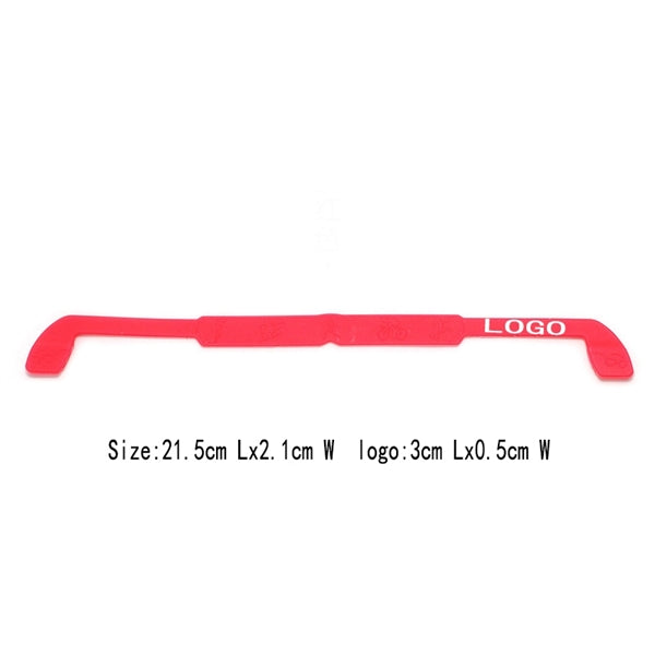 Logo Silicone sunglass straps