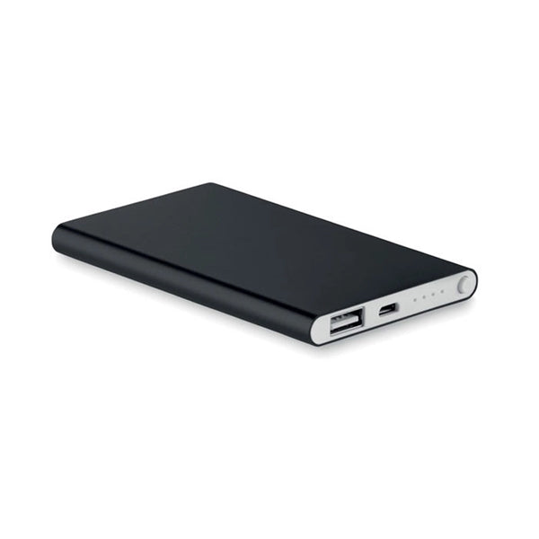 Slim 4000 mAh Power Bank With Metal Case Wrap