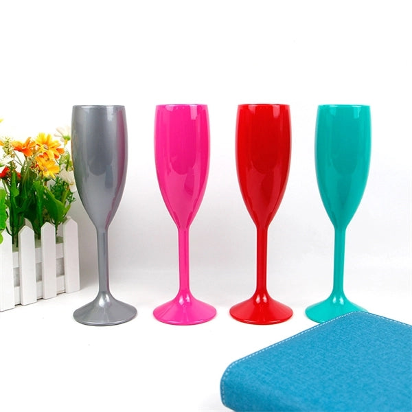 5OZ Acrylic Champagne Goblet