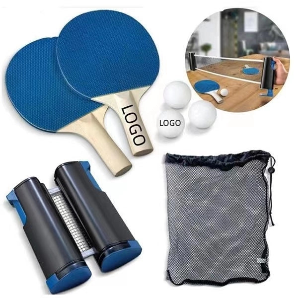 Retractable Table Tennis Set