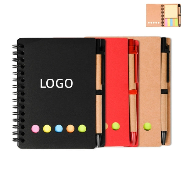 Portable Sticky Notes Notebook