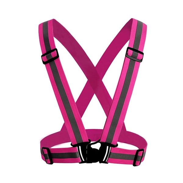 Reflective Strap Safety Vest Elastic Band