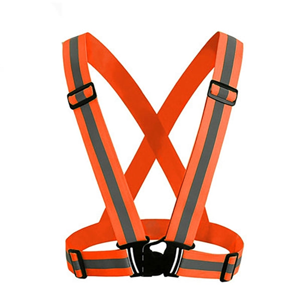 Reflective Strap Safety Vest Elastic Band