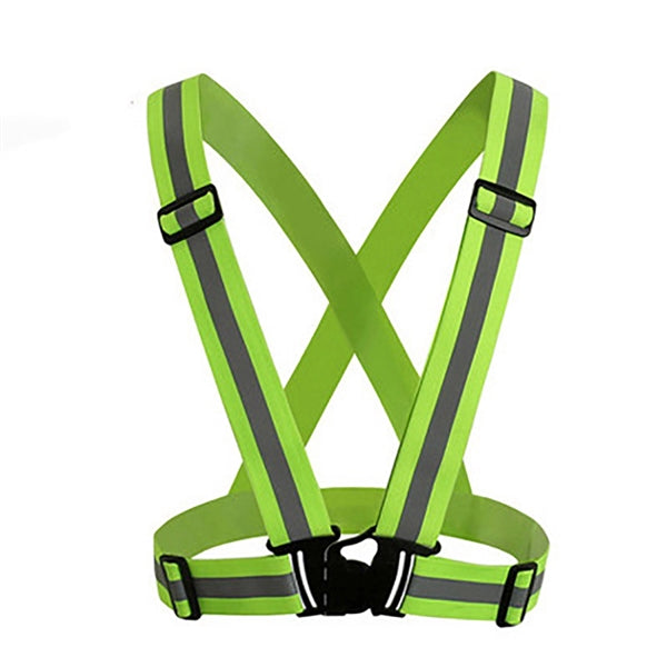 Reflective Strap Safety Vest Elastic Band