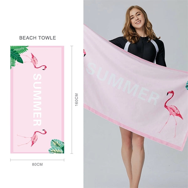 Quick Dry Beach Towel 70"*29.5"