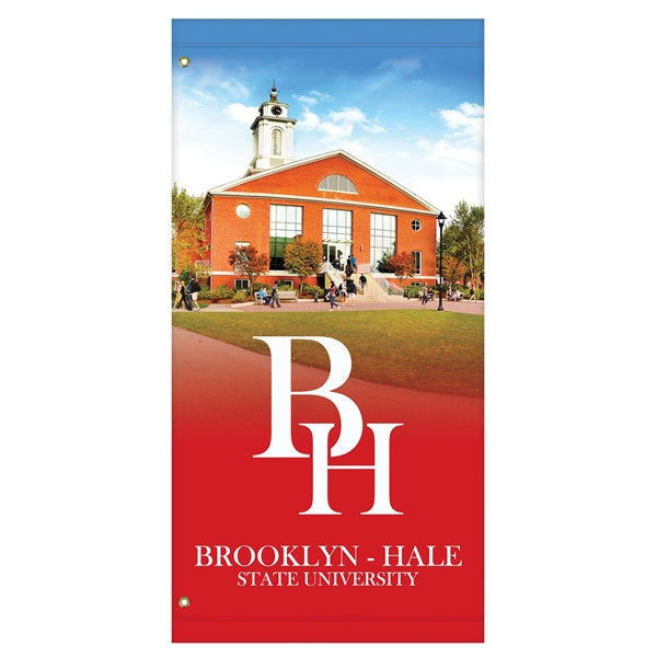 60" x 30" Custom Avenue Banner
