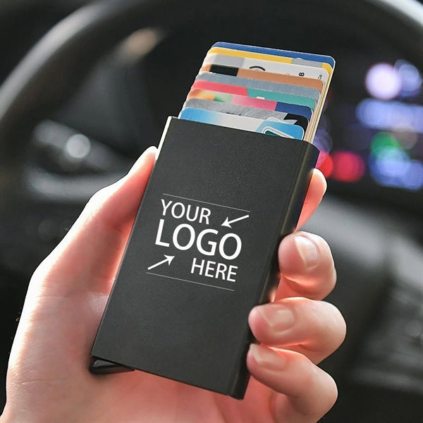 Auto Eject Metal Card Holder