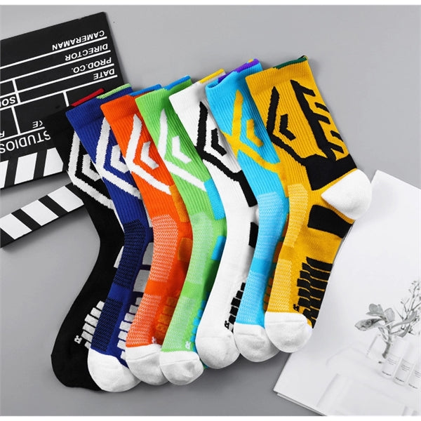 Basketball Elites Men Crew Sports Socks