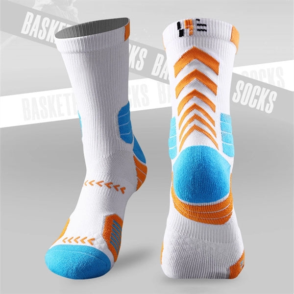 Crew Men Terry Athletic Socks Custom