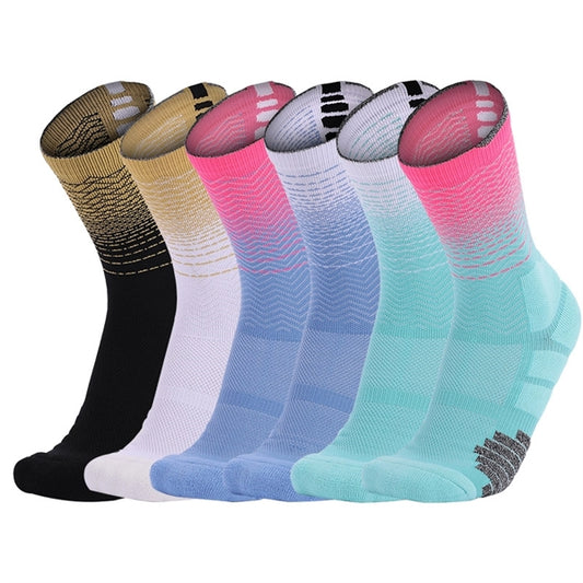 Mens Athletic Compression Crew Ankle Socks