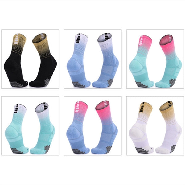 Mens Athletic Compression Crew Ankle Socks