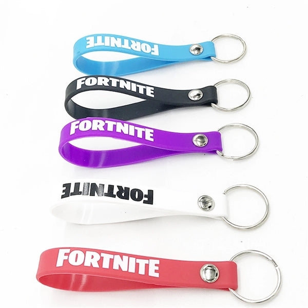 Silicone Wristband Keychain