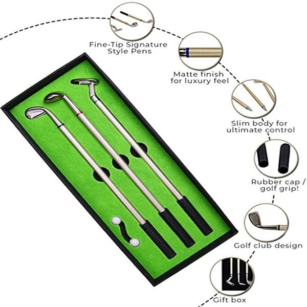 Mini Desktop Golf Pen Set