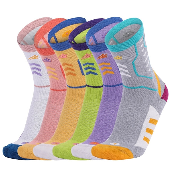 Unisex Cushioned Odor Resist Crew Basketball Socks