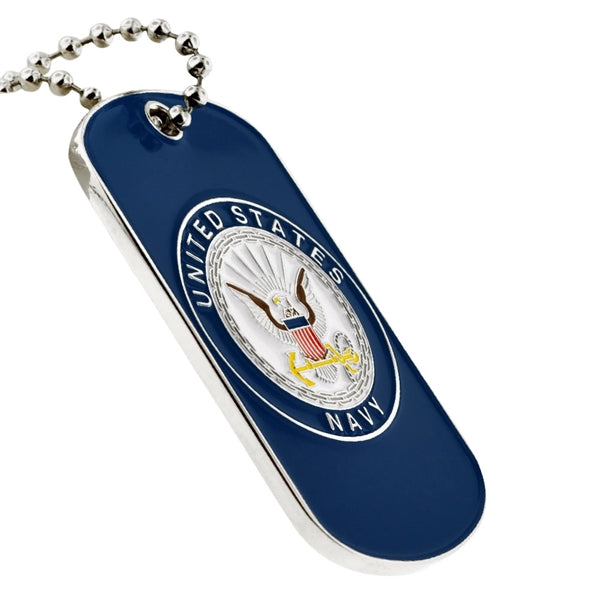 Officially Licensed U.S. Navy Dog Tag - Engravable