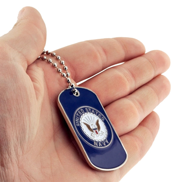 Officially Licensed U.S. Navy Dog Tag - Engravable