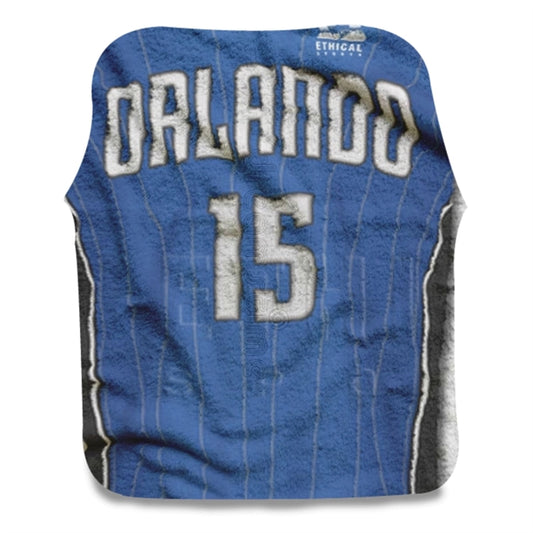 Basketball Jersey Rally Towel w/ Full Bleed Sublimation