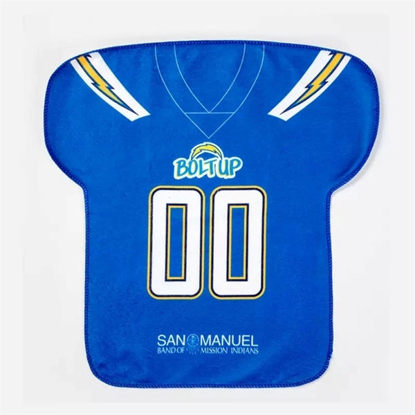 Half Sleeve Jersey Rally Towel w/ Full Bleed Custom Sublimat