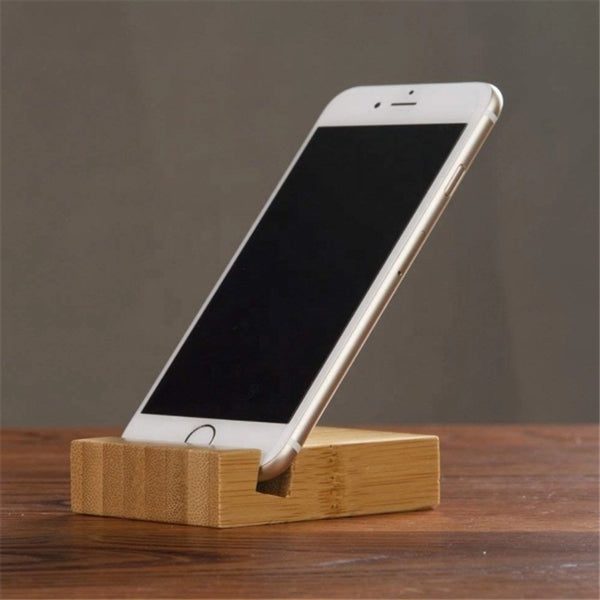 Bamboo Phone Stand Holder