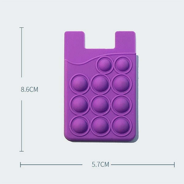 Pop It Fidget Phone Wallet