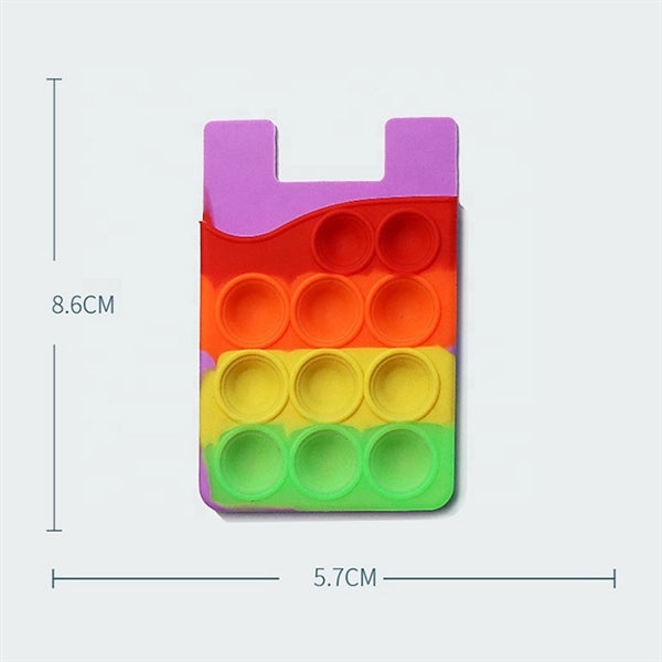 Pop It Fidget Phone Wallet