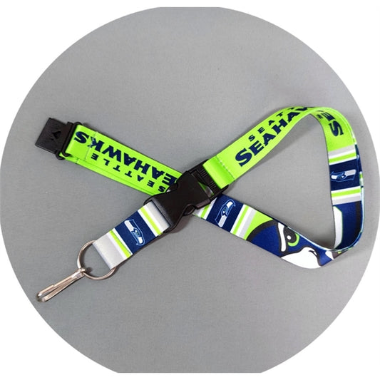 3/4" Sublimation Lanyard with Safety Breakaway