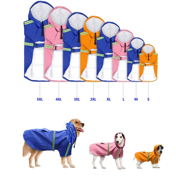 Reflective Raincoat For Dogs