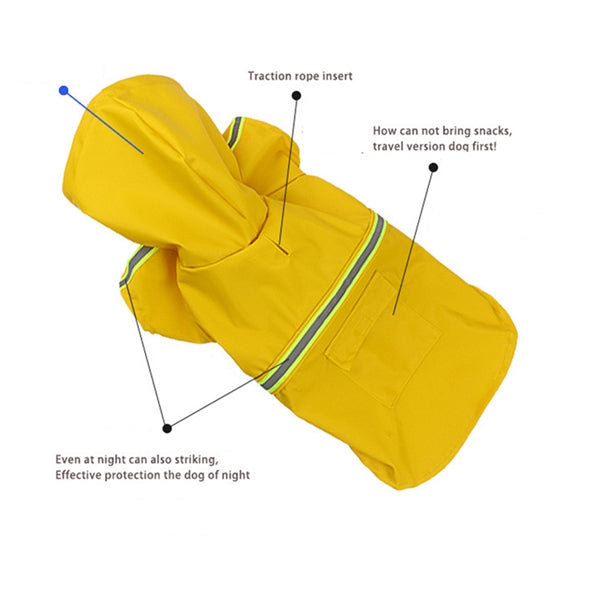 Reflective Raincoat For Dogs