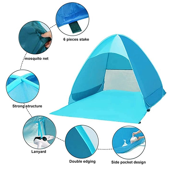 Lightweight Automatic Sun Shade Tent