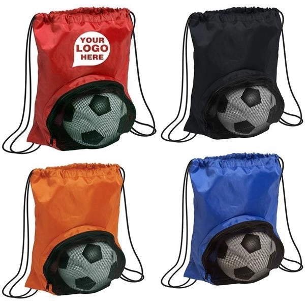 Drawstring Bag with Mesh Net - Sackpack