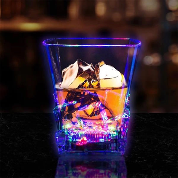 10Oz.Light Up Whiskey Ice Rock Glass