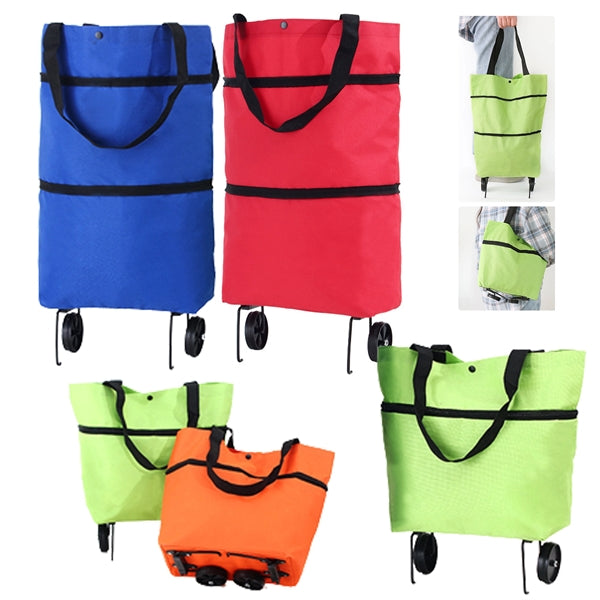 Foldable Shopping Bag with Wheels