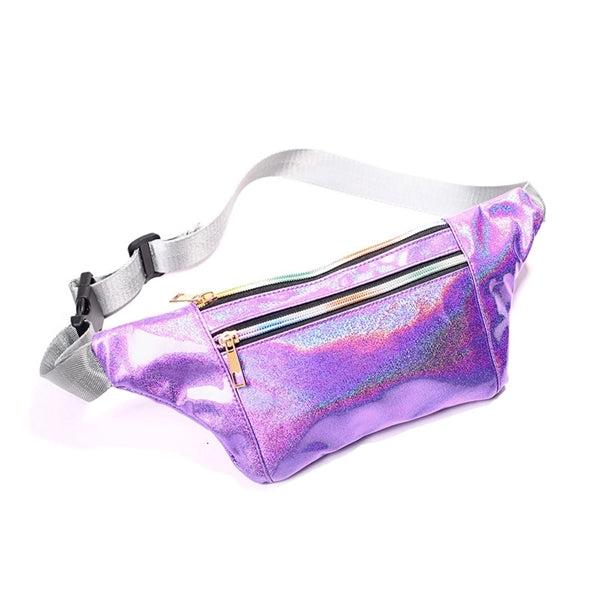 Holographic Rave Fanny Pack