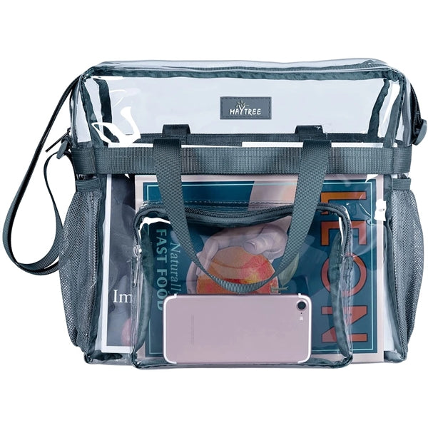 Clear Stadium Approved Transparent Tote Bag