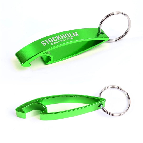 Aluminum Bottle Opener Keychain