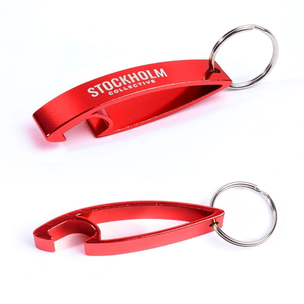 Aluminum Bottle Opener Keychain