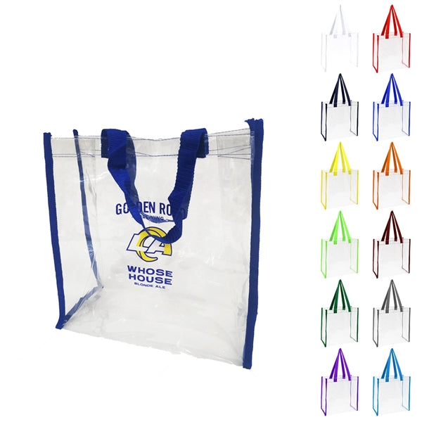 Clear Stadium Tote Bag