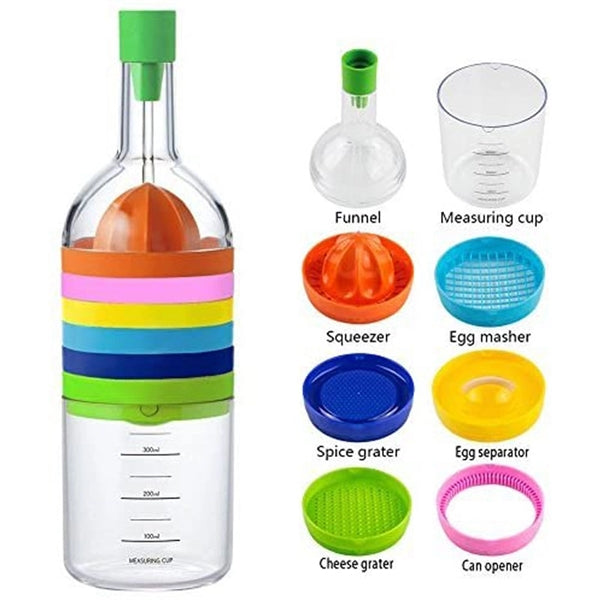 8 in 1 Kitchen Tool Set Bottle