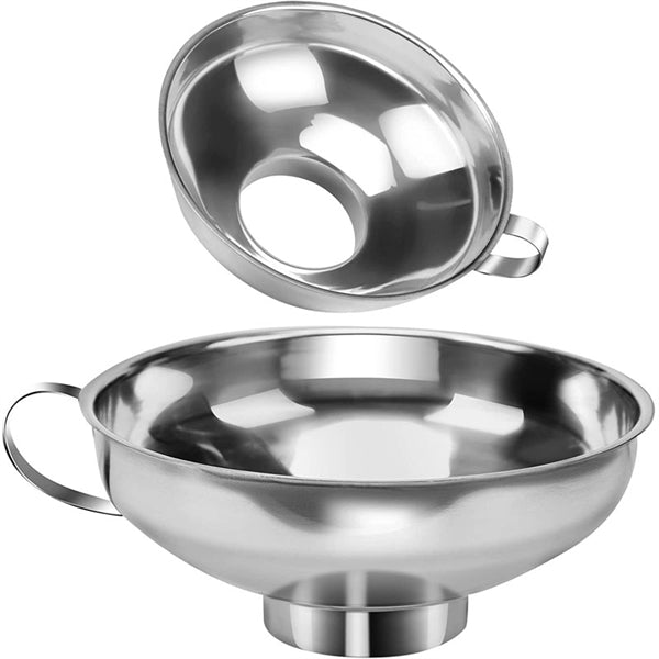 Stainless Steel Wide Mouth Canning Funnel
