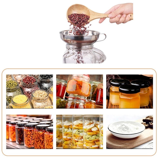 Stainless Steel Wide Mouth Canning Funnel