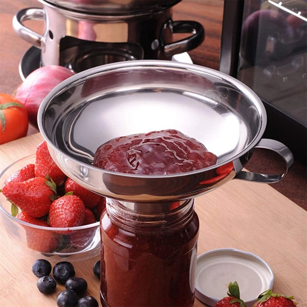 Stainless Steel Wide Mouth Canning Funnel