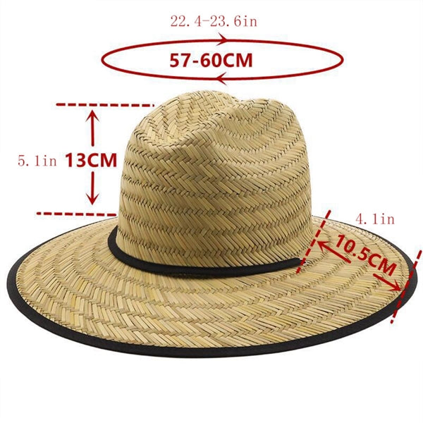 Straw Sun Classic Beach Hat