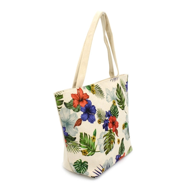 Heat Transfer Single Shoulder Beach Bag