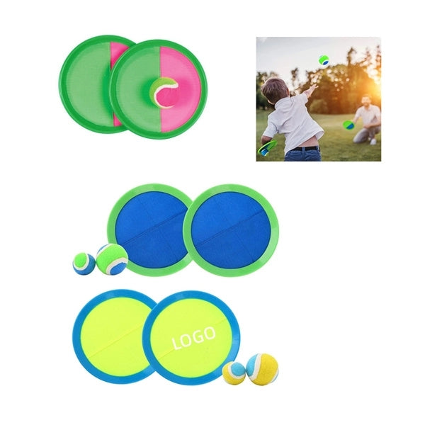 Paddle Toss Catch Ball Set