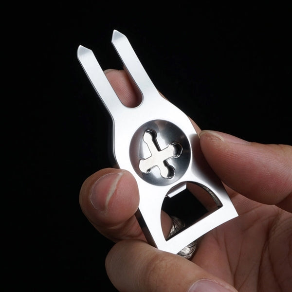 Golf Bottle Opener Repair Divot Tool